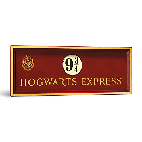 Noble Collection nn7041 – Harry Potter Color Placa Pared riel 9 y 3/4