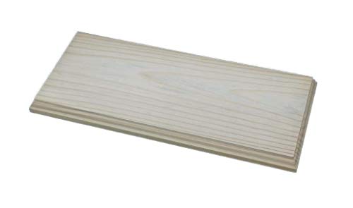 Peana madera rectangular. Diferentes medidas. En pino macizo, crudo. Se puede pintar. (43 * 19 cms)