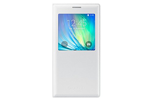 Samsung S-View - Funda para Samsung Galaxy A7, color blanco