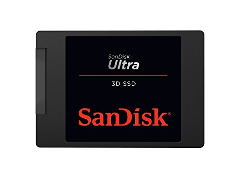 SanDisk Ultra 3D - SSD con hasta 560 MB/s de velocidad de lectura, hasta 530 MB/s de velocidad de escritura, 2 TB