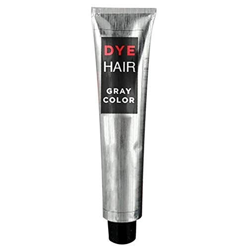 Tinte para el cabello Aemiy semipermanente para colorear el cabello, herramientas de peinado para mujeres y hombres, 100 ml, color gris ahumado, crema de larga duración, pura, para cabello