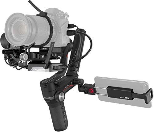 ZHIYUN WEEBILL-S [Oficial] Gimbal Estabilizador para cámaras DSLR, cámaras sin Espejo con Lentes Combinados(Image Transmission Pro Package)