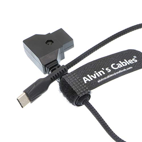 Alvin's Cables USB-C Tipo-C a D-tap P-tap Cable de alimentación flexible para Macbook