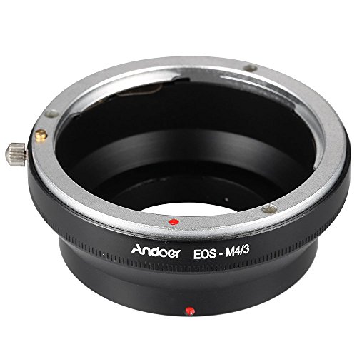 Andoer® eos-m4/3 anillo adaptador para montura de lente Canon EOS. Lente para adaptarse a la montura de la cámara Panasonic Olympus Micro M4/3.