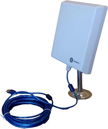 Antena WiFi Wonect N4000 USB Largo Alcance Cable Exterior Longitud (10 Metros)