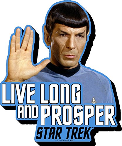 Aquarius Star Trek Spock Quote Funky Chunky Magnet by Aquarius