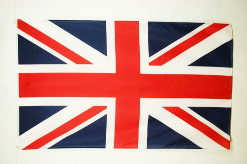 AZ FLAG Bandera del Reino Unido 90x60cm - Bandera Inglesa - BRITANICA – UK 60 x 90 cm poliéster Ligero