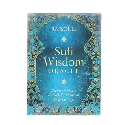 Baraja de oráculos misteriosa adivinación Sufi Sabiduría Cartas de oráculos para Mujeres niñas Juego de Cartas Juego de Mesa