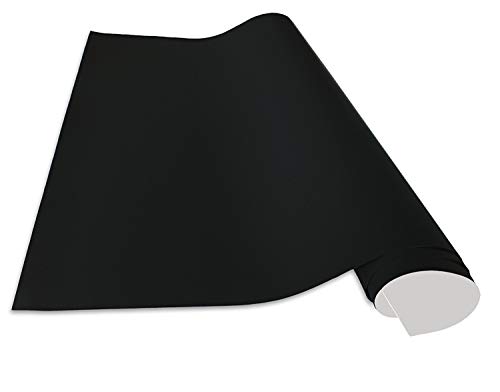 Cuadros Lifestyle Lámina autoadhesiva y magnética de Vinilo Resistente para presentación y decoración en Color Negro, tamaño: 50 x 70 cm - con tizas e imanes en un Set.