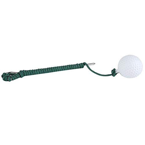【Especial de Año Nuevo 2021】Huairdum Golf Rope Ball, Golf Fly Swing Training Rope Ball Al Aire Libre Club de Golf Accesorios de práctica Set de reemplazo para el Campo de prácticas de Patio Trasero De