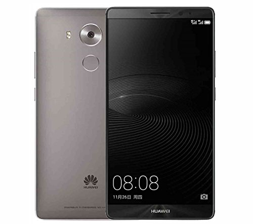 Huawei Mate 8 NXT-L09, Smartphone de 6'' (1 Sim),(Bluetooth 4.2, 3 GB de RAM, 32 GB, cámara de 16 MP, Android 6.0), Color Gris