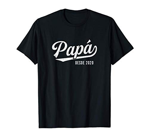 Nuevo Papá 2020, Papi, Padre,Idea para un bebé recién nacido Camiseta