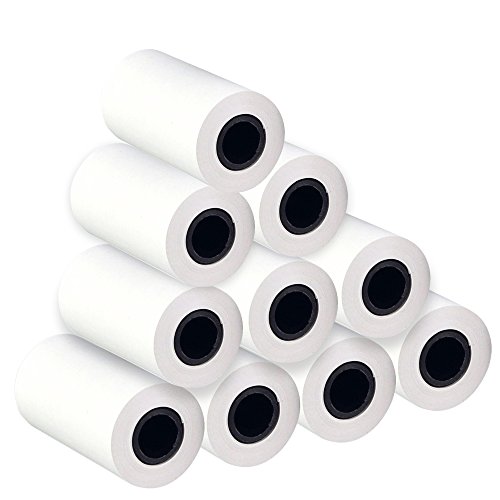 Rollos de papel térmico para recibos de caja registradora, rollos para recibos de mini impresora, 58 mm x 30 mm, 10 unidades