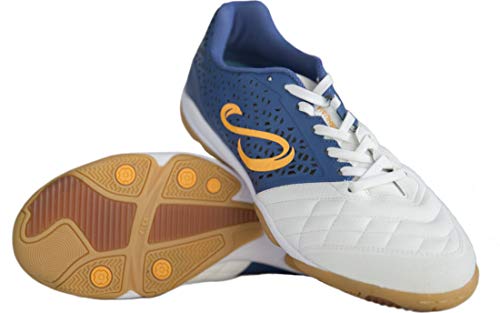 SENDA USHUAIA Pro Zapatos de Futsal Ligero, Flexible y con un Agarre Extra, Certificado de Comercio Justo Tamaño US 41