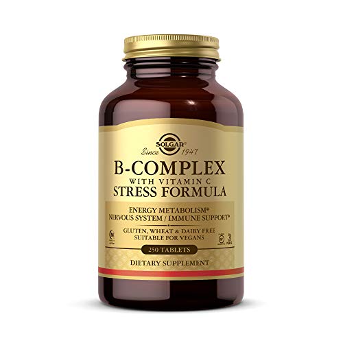 Solgar Vitamina B-Complex con Vitamina C - 250 Comprimidos