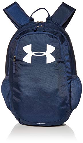 Under Armour UA Scrimmage 2.0 Backpack, mochila unisex, mochila resistente al agua unisex, azul (Academy/Academy/White(408)), Taglia unica