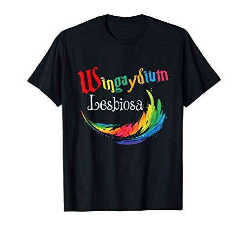 Wingaydium Lesbiosa - LGBT - Lesbian Gay Pride 2021 - LGBTQ Camiseta