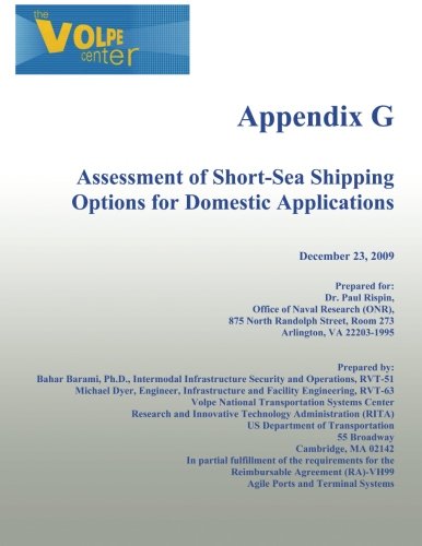 Assessment of Short-Sea Shipping Options for Domestic Applications