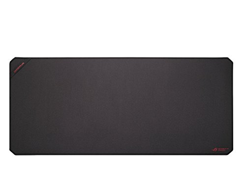 ASUS GM50 Plus Negro - Alfombrilla de ratón (Negro, Monótono, Tela, Caucho, Silicona, Base antiderrapante, Alfombrilla de ratón para Juegos)
