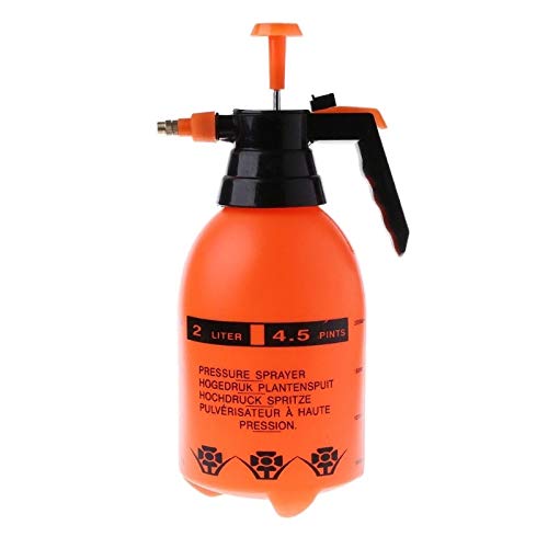 Botella de spray 2L de coches Lavado presión de pulverización Pot automático de alta resistencia a la corrosión de la bomba limpia a presión rociador de la botella (naranja) ( Color : Naranja )