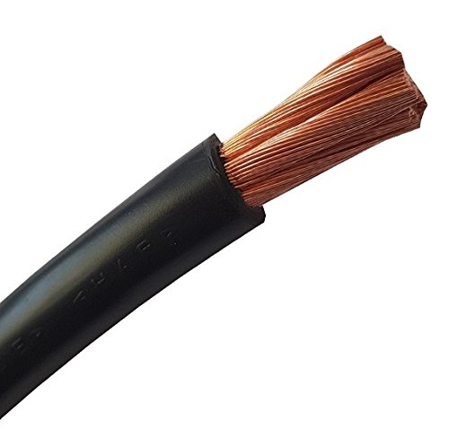Cable de batería para coche, negro, H07V-K. 6, 10, 16, 25, 35 o 50 mm², 100 % cobre OFC, corte a la longitud que desees, 6 mm2, 10 mm2, 16 mm2, 25 mm2, 35 mm2, 50 mm2