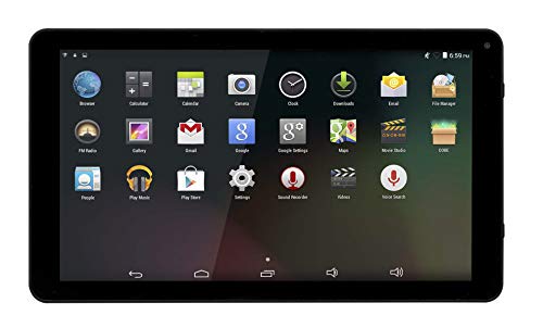 Denver Electronics TAQ-10283 - Tablet (25,6 cm (10.1"), 1024 x 600 Pixeles, 16 GB, 1 GB, Android 8.1 Go Edition, Negro)