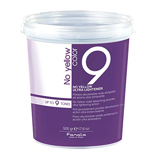 Fanola – Polvo decolorante violeta antiamarillo ultra aclarante – Cantidad 500 gr