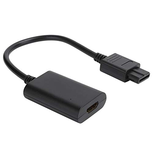 FOLOSAFENAR Convertidor de Cable de Consola de Juegos fácil de Usar Formato HDMI (720P) Totalmente Digital Señales Multimedia de Alta definición Convertidor de HDMI de Consola de Juegos, para TV