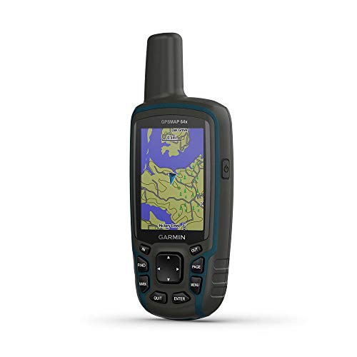 Garmin GPSMAP 64x rastreador gps Personal Negro, Verde 8 GB - Rastreadores gps (TFT, 6,6 cm (2.6"), 36 x 55 mm, 160 x 240 Pixeles, 65536 colores, 8 GB)