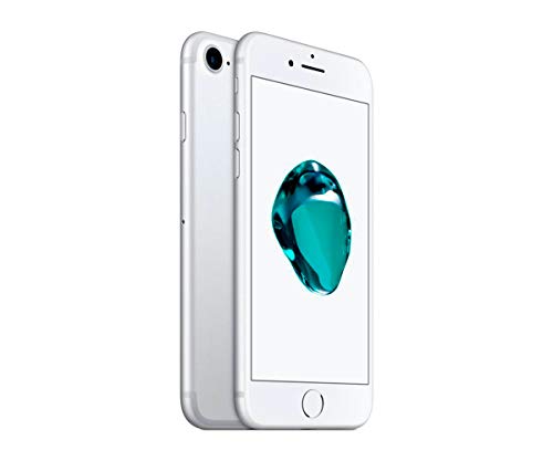 iPhoneCPO Apple iPhone 7 11,9 cm (4.7") 2 GB 128 GB SIM única 4G Plata Renovado 1960 mAh - Smartphone (11,9 cm (4.7"), 2 GB, 128 GB, 12 MP, iOS 10, Plata)