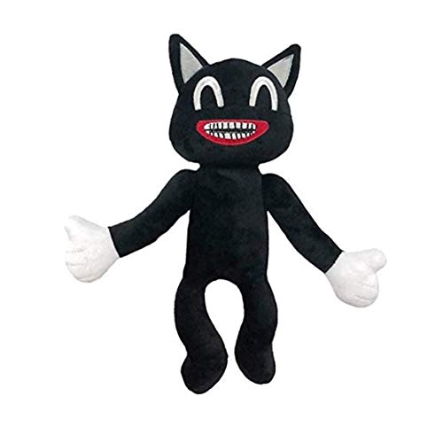 KKAAMYND Siren Head Peluche de Juguete Anime Plushie Black Cartoon Cat Peluches Doll Horror Sirenhead Peluches Juguetes, (Negro), Hecho de Materiales Suaves y cómodos, con una supe