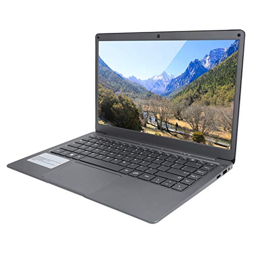 Laptop de 13.3 Pulgadas para Intel Dual Core, RAM 4GB ROM 64GB Computadora portátil EZbook X3 1920x1080, Compatible con USB 3.0/Auriculares/Lector de Tarjetas de Memoria pequeñas/Mini HDMI/DC (3)