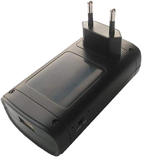 Mini UPS o Mini SAI 5V con Batería Interna 2500mAh y Conector USB | Sistema de Alimentación Ininterrumpida | para Cámaras y Otros Dispositivos a 5V (máx 2A)