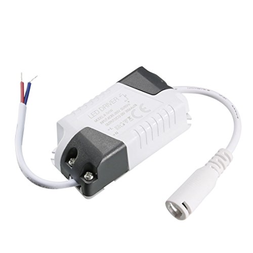 sourcing map Controlador de LED de alta potencia conector DC fuente de alimentación de 300 mA de corriente constante 4-7W(1pcs)