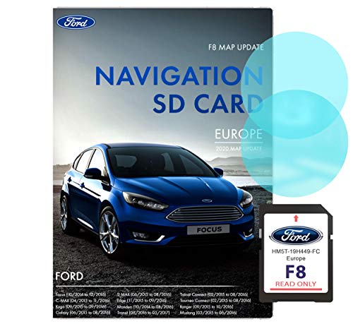 Tarjeta SD de navegación Ford F8 Sync 2 | Última actualización 2020 | Tarjeta SD Ford Sat Nav Reino Unido y Europa