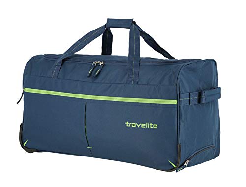 Travelite Basics Fast Trolley - Bolsa de viaje (65 cm), color Azul, talla OneSize