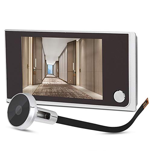 Visor de puerta, cámara electrónica con mirilla de puerta de 3,5", pantalla LCD a color de 120 grados para el apartamento en casa