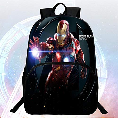 Bag Set Mochilas Escolares 3D Mochila Infantil Avengers Iron Man Mochila Escolar Mochila De Dibujos Animados H