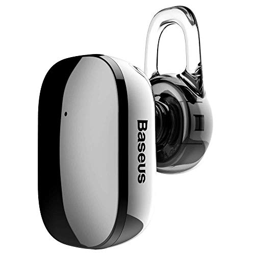 Baseus Mini auricular inalámbrico Bluetooth In-Ear estéreo inalámbrico Bluetooth Driver Earphones con micrófono (rojo)
