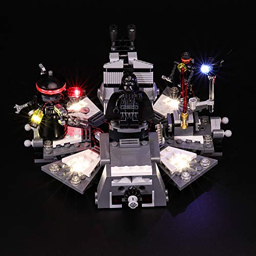 BRIKSMAX Kit de Iluminación Led para Lego Star Wars Transformación de Darth Vader, Compatible con Ladrillos de Construcción Lego Modelo 75183, Juego de Legos no Incluido