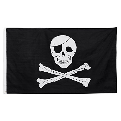 Brubaker - Bandera pirata, 150 x 90 cm