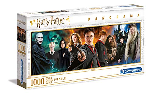 Clementoni panorámico de Harry Potter, 1000 Piezas, Rompecabezas para Adultos, Multicolor (61883)