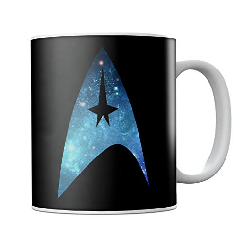 Cloud City 7 Star Trek Galaxy Silhouette Star Fleet Logo Mug