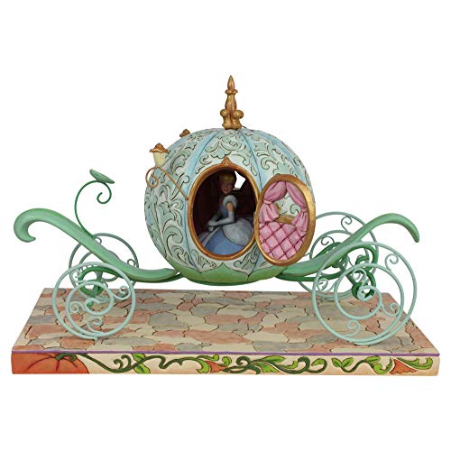 Disney Traditions, Figura de "La Cenicienta" en la carroza, para coleccionar, Enesco