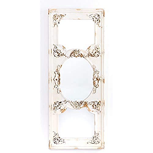 Espejo Madera Provenzal Blanco 45 x 2 x 114