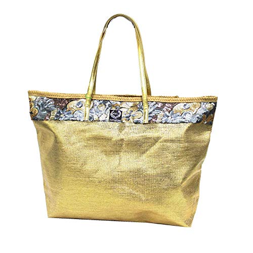 GIANMARCO VENTURI Bolsa de paseo para la playa, disponible en colores fucsia y dorado