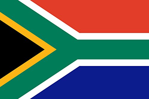 Gran Bandera de Sudafrica 150 x 90 cm Satén South Africa Durobol Flag