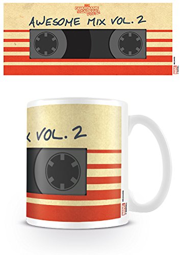 Guardianes de la Galaxy Vol. 2 Awesome Mix Vol. 2 Taza de cerámica, Multicolor