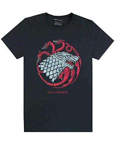 Juego De Tronos Camiseta Stark Targaryen Casa Emblema de los Hombres de