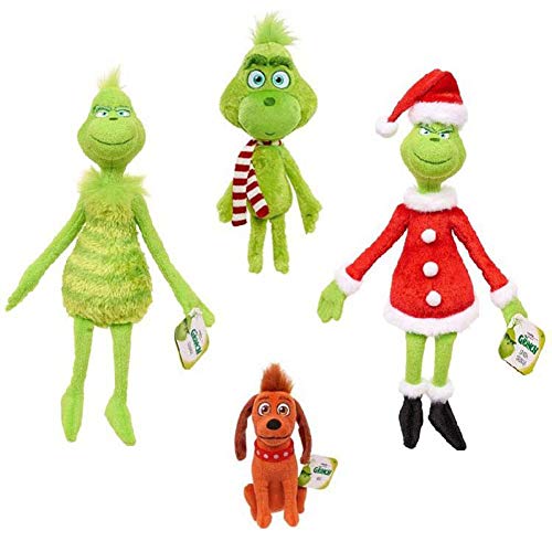 Juguete de peluche de Navidad Grin-ch Sonrienda, muñeca de monstruo verde, juguete de peluche, juguete de peluche, decoración de sonrisa, regalos de cumpleaños para niños, niñas, hombres y mujeres